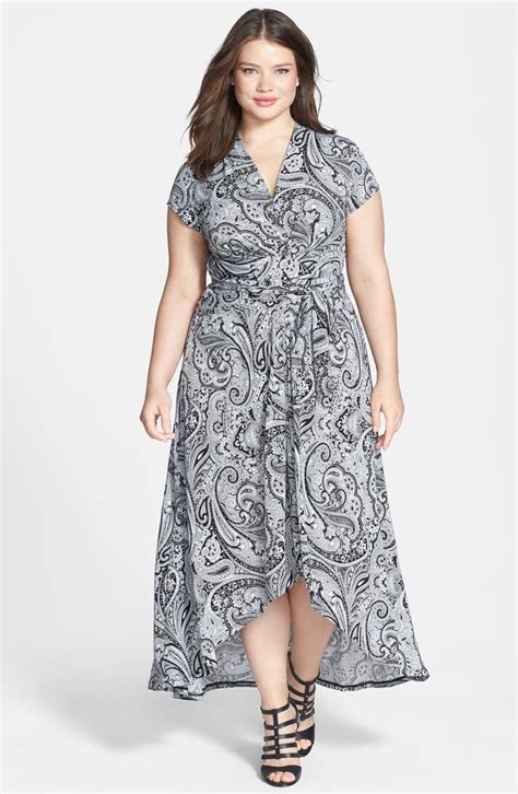 michael kors cap sleeve faux wrap dress|cloud print ruffled wrap dress.